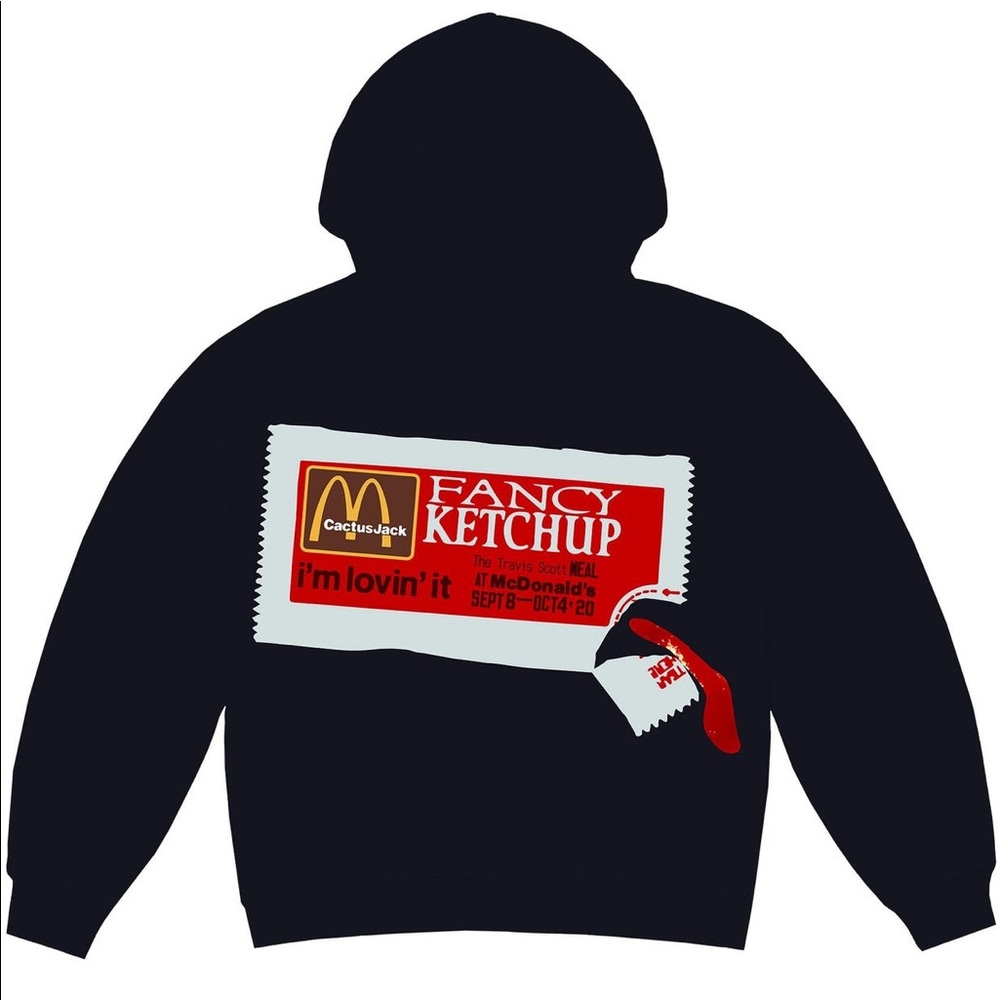 Travis Scott McDonalds CPFM hoodie
